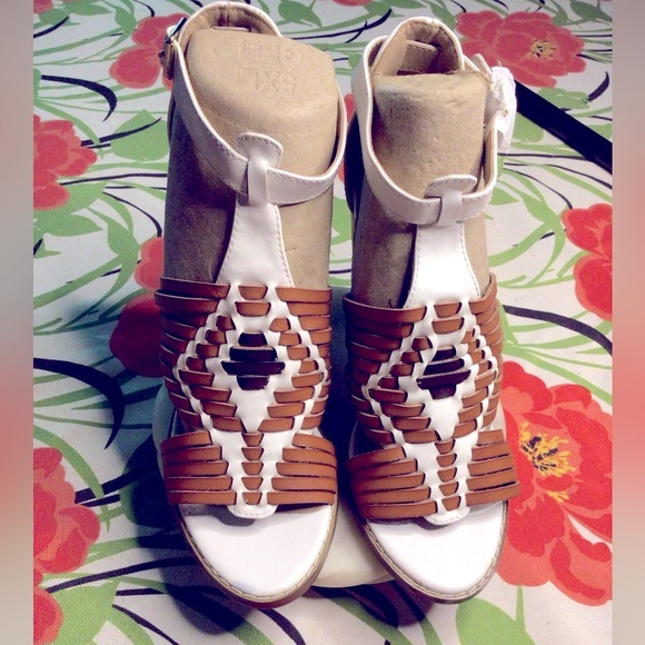 Plume By Farelyrobin Braided Heels